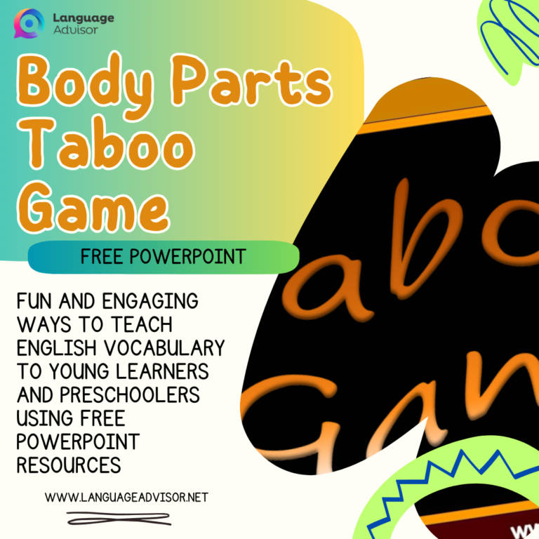 Body Parts Taboo Game