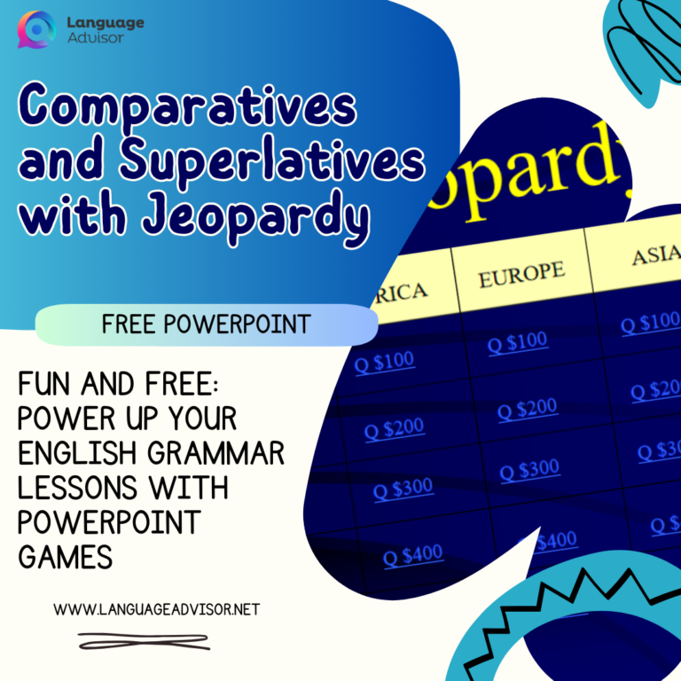 Comparatives and Superlatives with Jeopardy