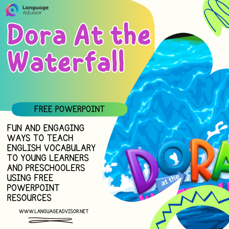 Dora At the Waterfall