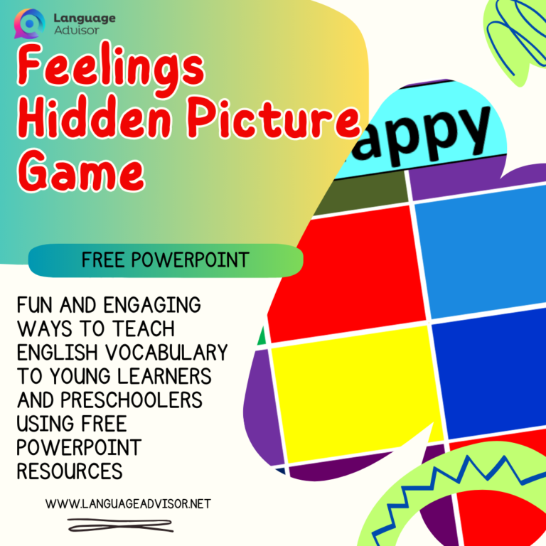 Feelings Hidden Picture Game