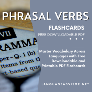 Phrasal Verbs – Flashcards