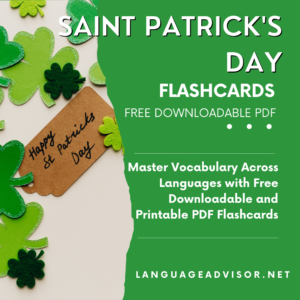 Saint Patrick’s Day – Flashcards
