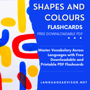 Shapes and Colours – Flashcards