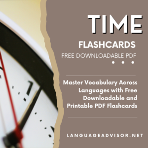 Time – Flashcards