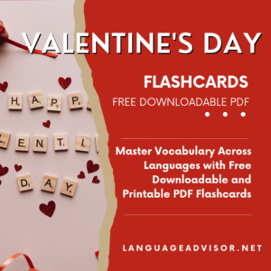 Valentine’s Day – Flashcards