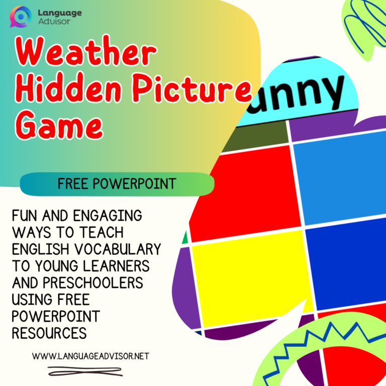 Weather Hidden Picture Game