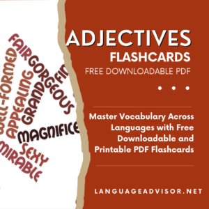 Adjectives – Flashcards