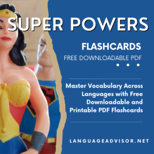 Super Powers – Flashcards