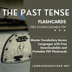 The Past Tense – Flashcards