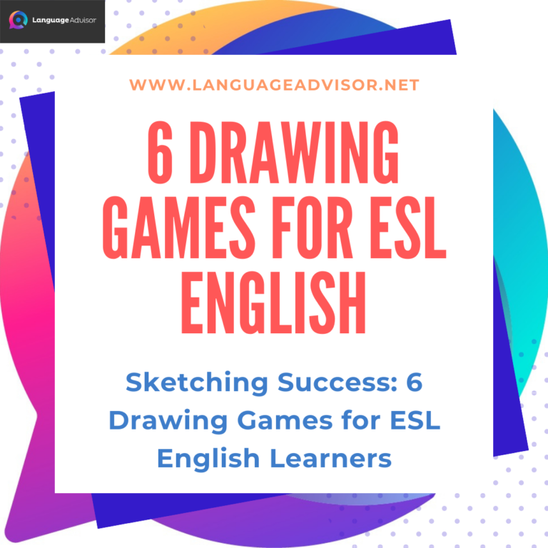 6 Drawing Games for ESL English