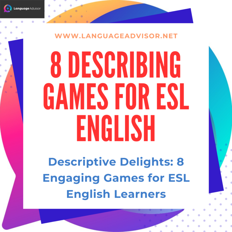 8 Describing Games for ESL English