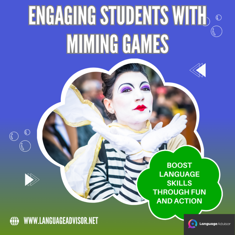 Engaging Students with Miming Games