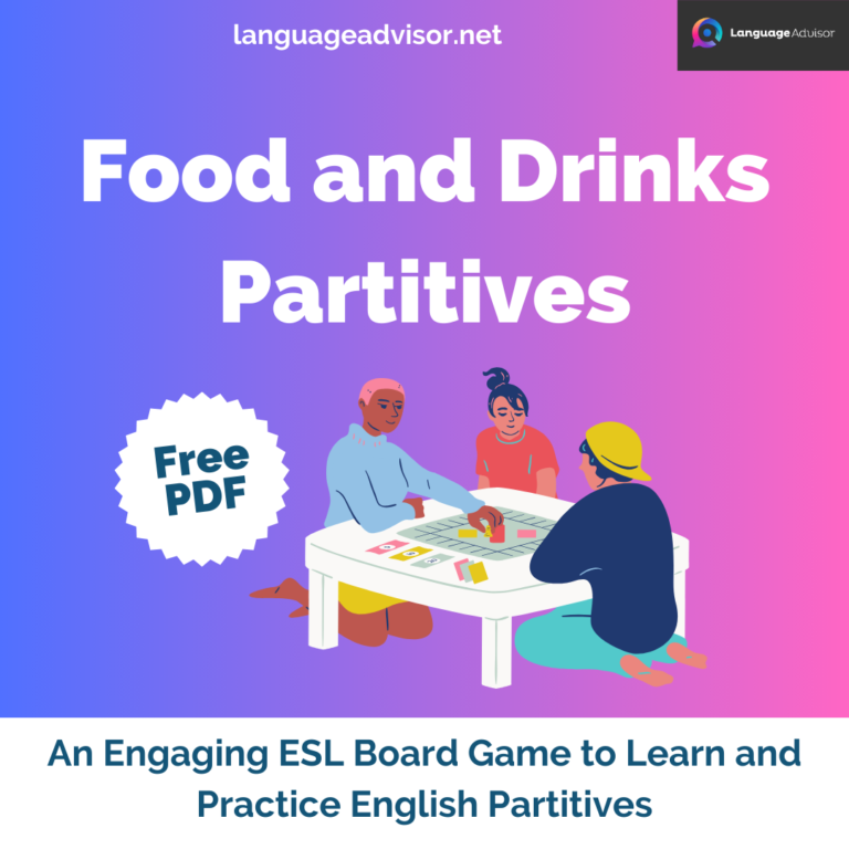 Food and Drinks Partitives