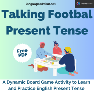 Talking Footbal – Present Tense Board Game