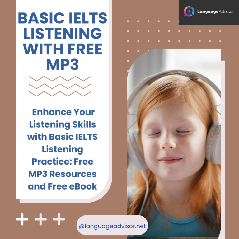 Basic IELTS Listening with free mp3. Enhance Your Listening Skills with Basic IELTS Listening Practice: Free MP3 Resources and Free eBook