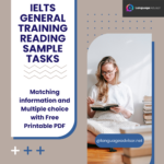 IELTS General Training Reading Sample Tasks