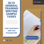 IELTS General Training Writing Sample Tasks
