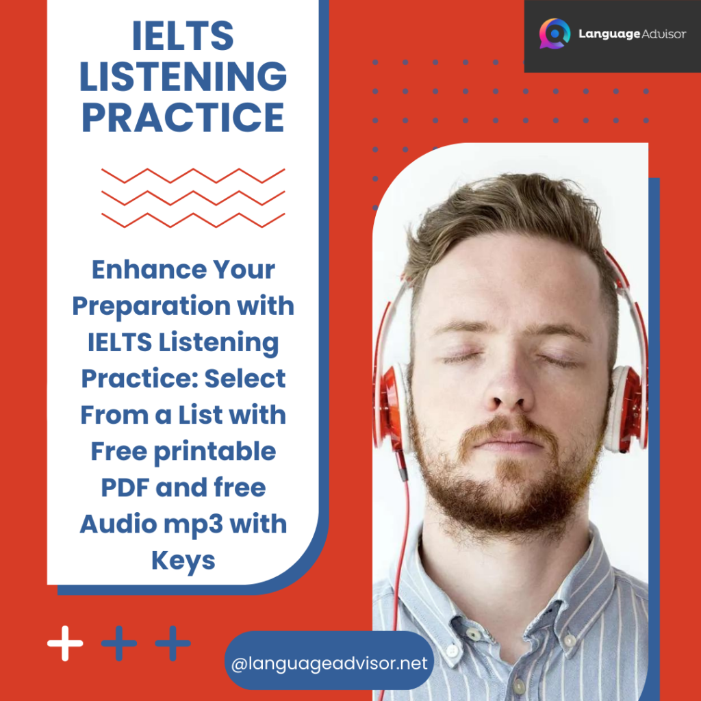 IELTS Listening Practice - Language Advisor