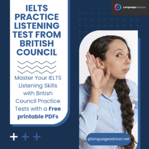 IELTS Practice Listening Test from British Council