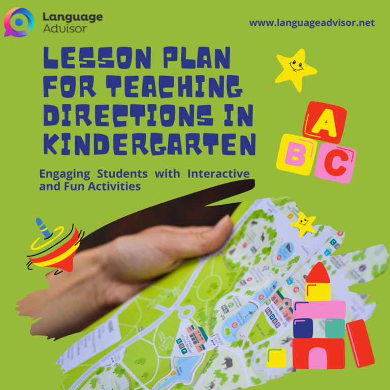 Lesson Plan for Teaching Directions in Kindergarten