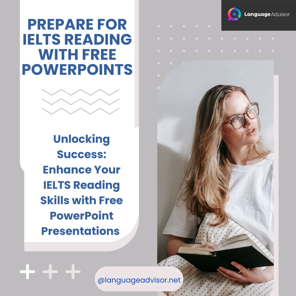 IELTS Practice Reading Test from British Council - Language Advisor