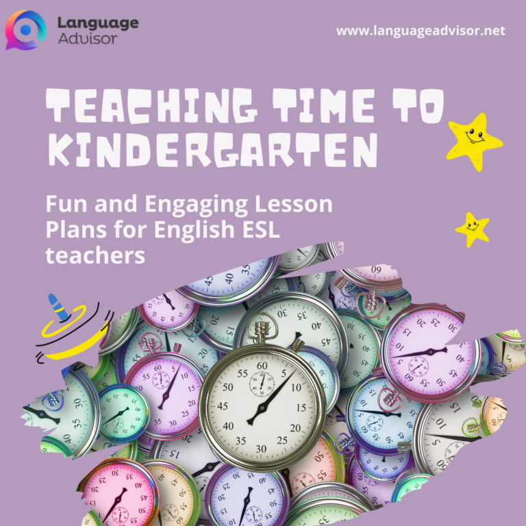 Teaching Time to Kindergarten