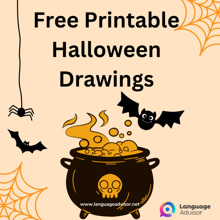 Free Printable Halloween Drawings