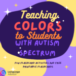 Teaching Colors to Students with Autism Spectrum