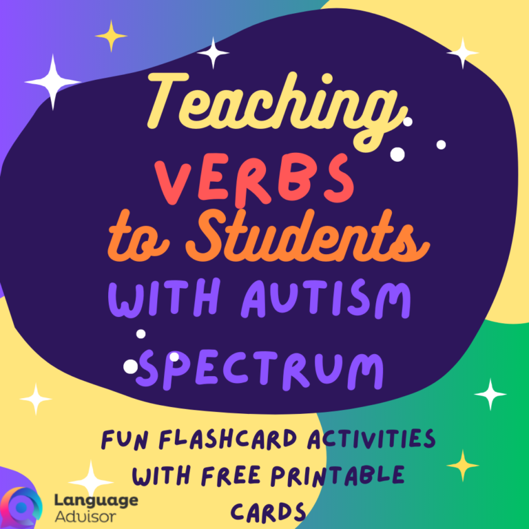 Teaching Verbs to Students with Autism Spectrum