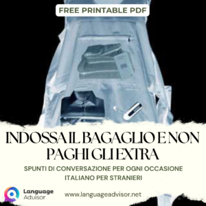 Indossa il bagaglio e non paghi gli extra