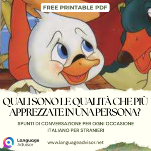 QUALI SONO LE QUALITÀ CHE PIÙ APPREZZATE IN UNA PERSONA?