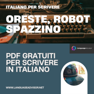 Oreste, robot spazzino