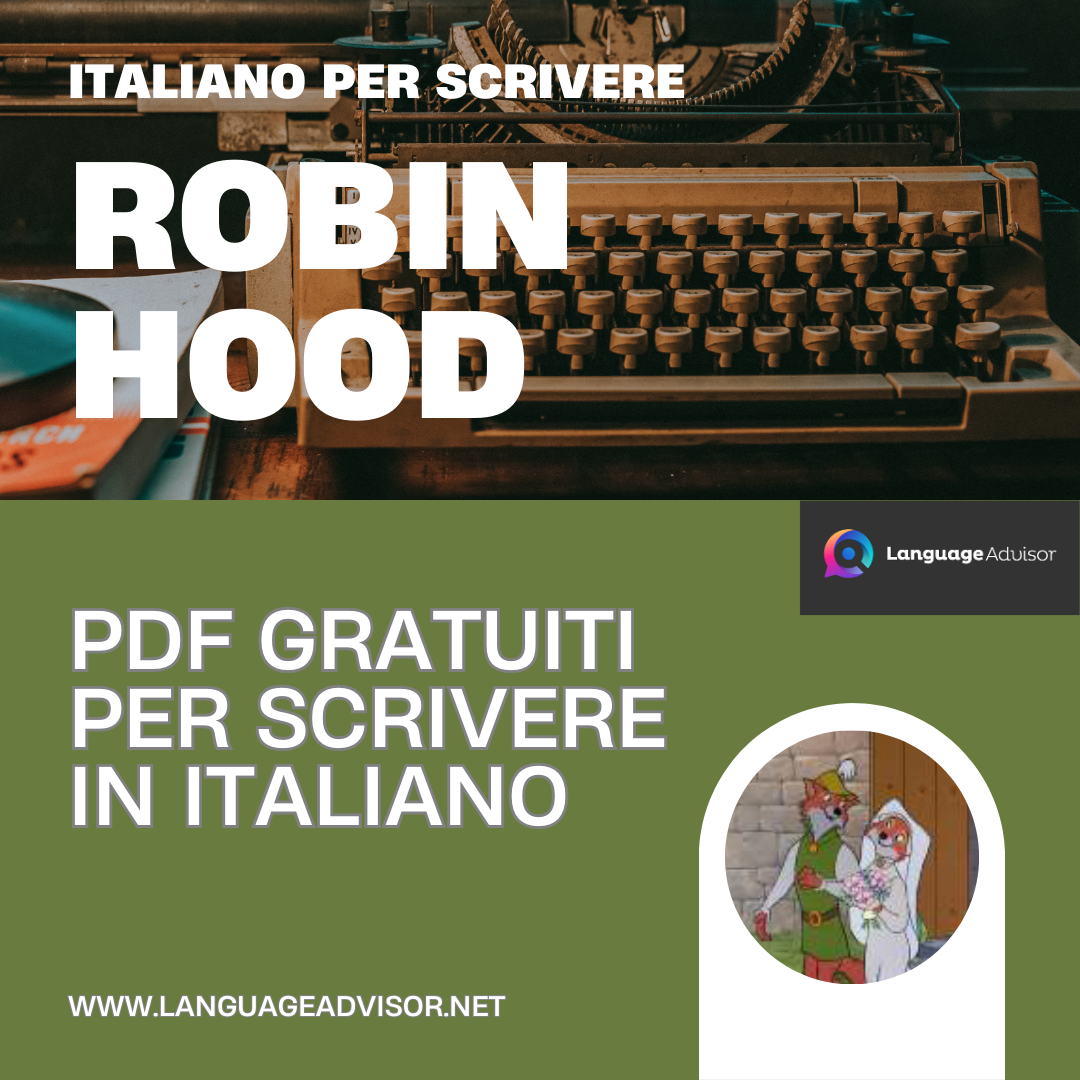 ROBIN HOOD – Italiano per scrivere