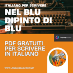 nel blu dipinto di blu