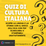 Quiz di Cultura Italiana