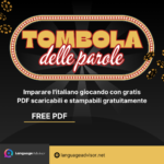 la tombola delle parole