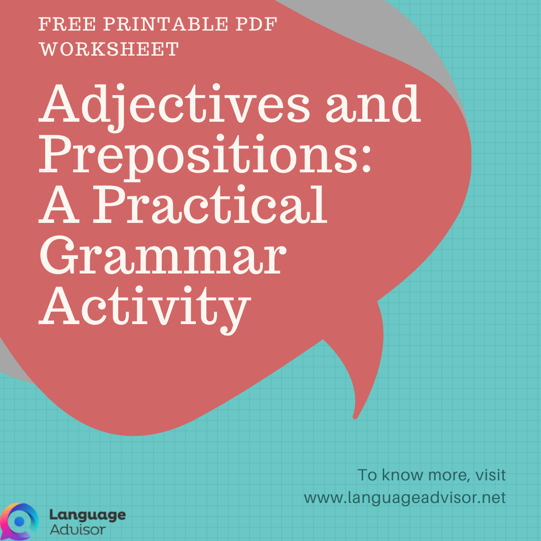 Adjectives and Prepositions: A Practical Grammar Activity