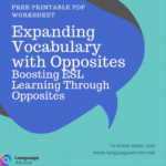 Interactive activities make language learning more engaging and effective. Whether your students are practicing adjectives, emotions, or conversation skills, these printable ESL resources will help them build confidence while having fun. Try out these free worksheets and games in your classroom today!