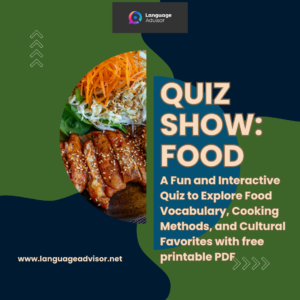 QUIZ SHOW: FOOD