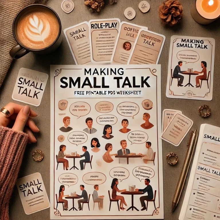 making small talk