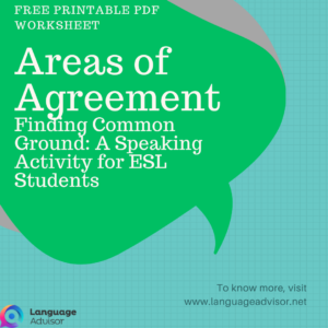 Areas of Agreement.