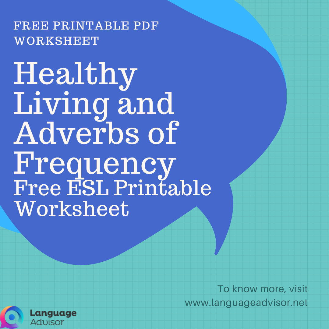 Healthy Living and Adverbs of Frequency