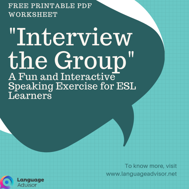 "Interview the Group"