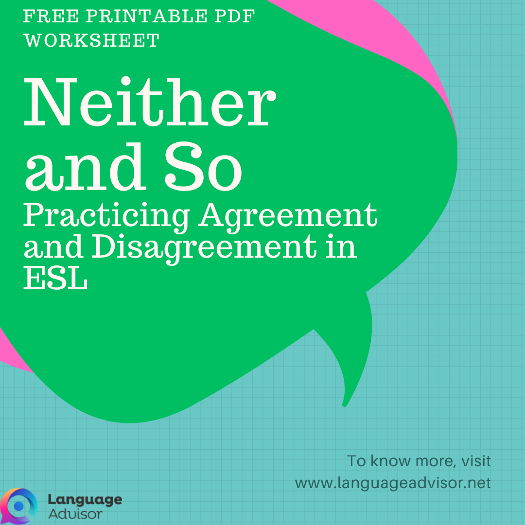 Neither and So