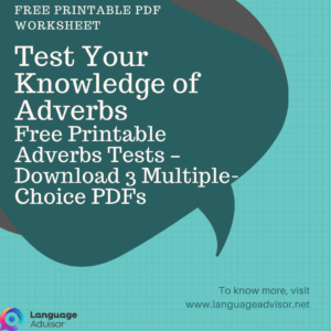 Test Your Knowledge of Adverbs