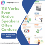 118 Verbs Even Native Speakers Often Confuse