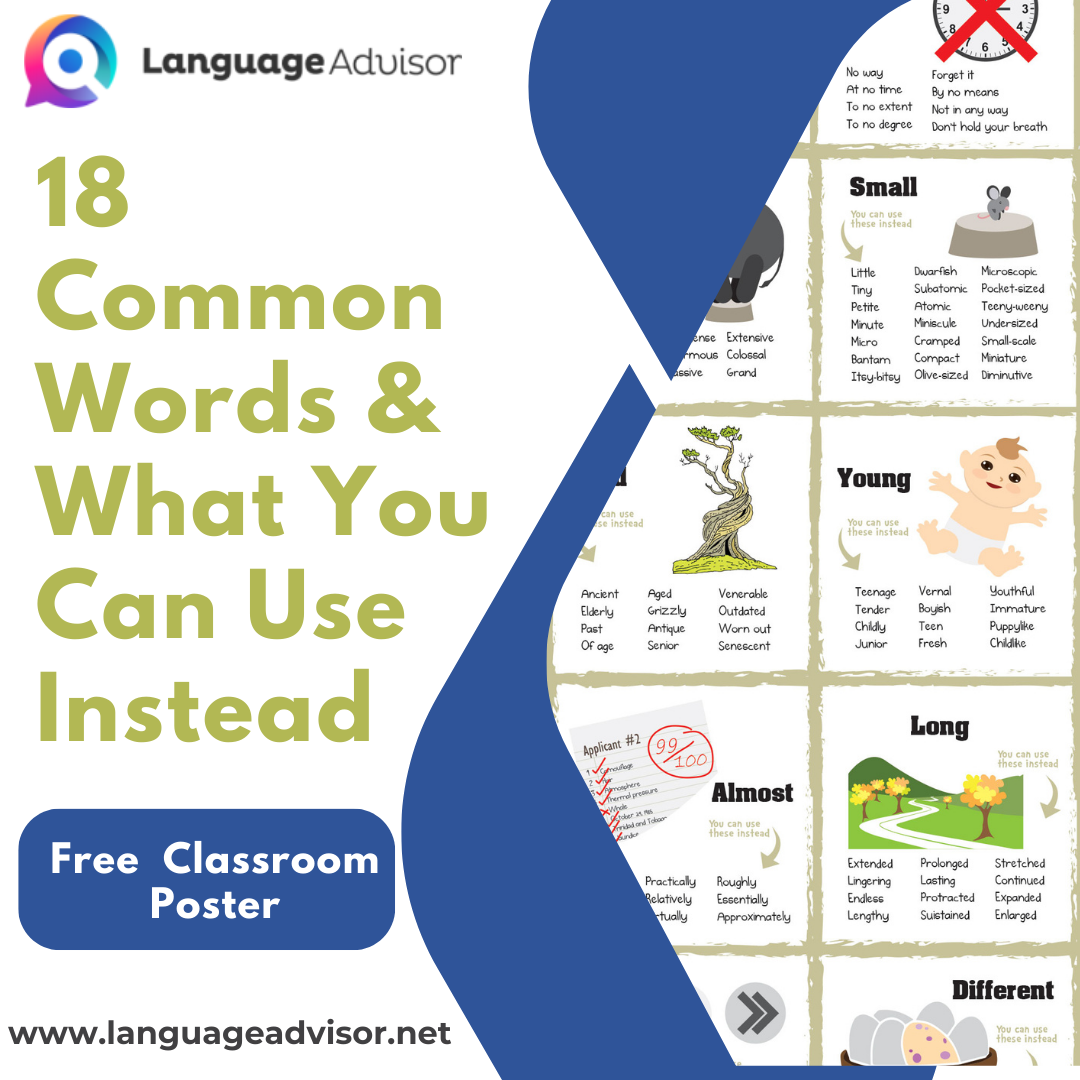 18 Common Words & What You Can Use Instead