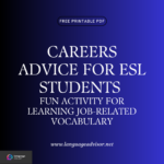Careers Advice for ESL Students