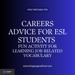 Careers Advice for ESL Students