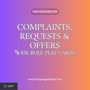 Complaints, Requests & Offers